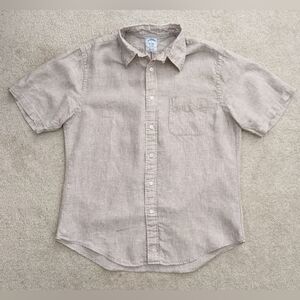 Brooks Brothers Irish linen shirt large